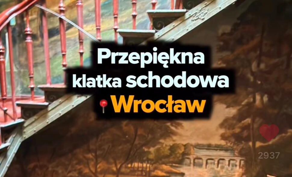Najpiękniejsza klatka schodowa, Wrocław.